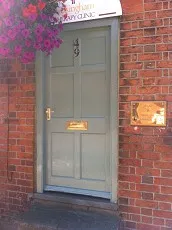 Wokingham Therapy Clinic front door